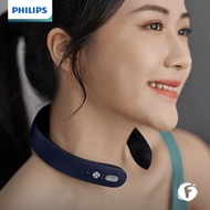 Philips Neck Massager Shoulder Massager Cervical Spine Neck Protector Double EMS Pulse Massage Blue 