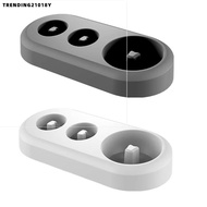 TRENDING21018Y Electric Toothbrush Holder, Durable Plastic Replacement Stand Base, Easy-to-Use Space