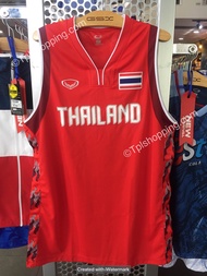 เสื้อบาสเกตบอลทีมชาติไทย ชุดเอเชี่ยนเกมส์ ครั้งที่ 19 สีแดง ( ของแท้)