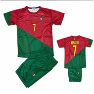Boys' suit Portugal Ronaldo CR7 children's Jersey world cup football shirt
