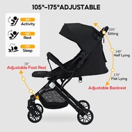 MYSPACE Baby Stroller Cabin Travel Stroller Foldable Compact Kids Travel Pram