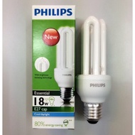 4pcs x Philips 18W E27 cap essential 3U bulb (cool daylight/warm white)