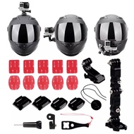 Connect Kit With OSMO Action Helmet/GoPro 11 10 9 8 7/Max Motorcycle Adjustment Base Mount 3M