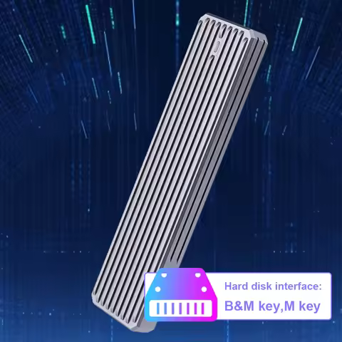 M.2 NGFF/SATA USB Case 1000MB/s External Solid State Drive Enclosure Portable SSD Case for 2230/2242