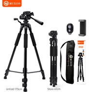 Mixio 3522 170Cm Premium Tripod+Bluetooth Remote+Bag Profesional