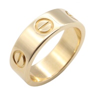 【二手】卡地亞 Love 系列戒指 B4084600 K18（黃金）男女通用款 A