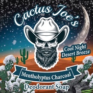 Whitebeard Menthol Charcoal Deodorant Soap by Cactus Joe - Coolest Soap