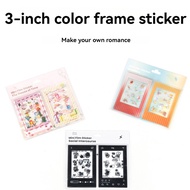 DIY Color Frame Stickers Photo Decoration For 3 Inch Fujifilm Instax Mini Film/Album/Photo Frame (De