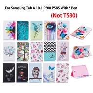 SM-P585Y Case Samsung Galaxy tab A 10.1 2016 With S Pen P580 P585 SM-P580 Case Cover Tablet Protector Folio Stand Casing