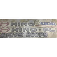 Hino Truck Sticker. Hino Truck Stamp