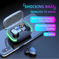 Mezone Y60 Wireless Headphone Bluetooth Original Gaming Headset 5.1 Earphone Two-way Talk Fast Charg