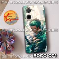 Softcase poco c71 /S37/ anime Motif poco c71/casing poco c71/silicone
