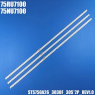 サムスン led テレビ 用 バック ライト UN75NU7100 UN75NU6950 UA75RU7100 STS750A26_3030F BN96-46078A BN61-15487A UN75