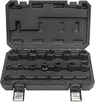 19pc External Torx Plus Socket Set 6 Point EP Socket EP4, EP5, EP6, EP7, EP8, EP10, EP11, EP12, EP14