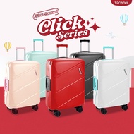 [รับประกัน3ปี ] Tpartner กระเป๋าเดินทางรุ่น Click series เทคโนโลยีใหม่ขึ้นรูปแบบ PP Hard Case แข็งแรงหนาพิเศษ