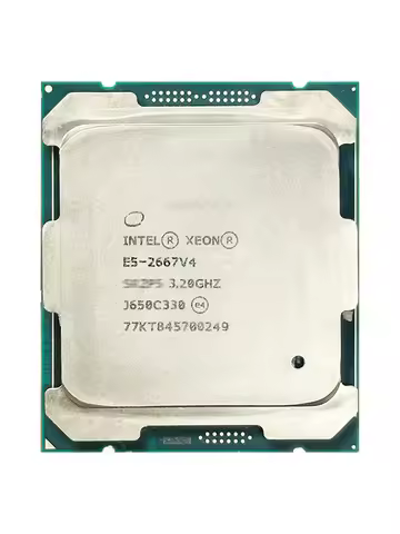 Intel Xeon E5 2667 V4 E5-2667V4 Used 3.2GHz 8-Core 16-Thread CPU Processor L3=25M 135W LGA 2011-3