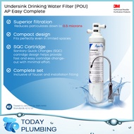 3M AP Easy Complete Undersink Drinking Water Filter System Point-Of-Use
