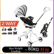 Baby Stroller 2 way facing Lightweight Stroller Foldable Baby Stroller Magic stroller