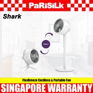 SHARK FA221SMWH FlexBreeze Cordless & Portable Fan