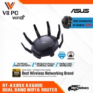 ASUS RT-AX89X AX89X 12-stream AX6000 Dual Band WiFi 6 (802.11ax) Router supports MU-MIMO,OFDMA technology