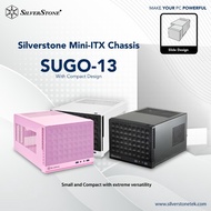 CASING SILVERSTONE SUGO SG-13 -MINI ITX CASE Black,Pink,White