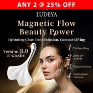 Ludeya 2nd Gen Microcurrent Lifting Massaging Poller & 3rd Gen Magnetic Microcurrent Toning Device (