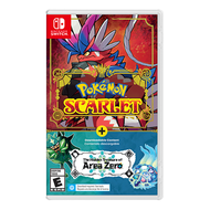 Nintendo Switch : Pokemon Scarlet & Violet The Hidden Treasure of Area Zero นินเทนโด้ สวิตช์ แผ่นเกม