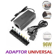Universal Laptop Adapter 8 in 1 Plug 96W 12V/15V/16V/18V/19V/20V/24V Universal Laptop Adapter 8 in 1