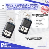 MESIN Remote Wireless 433MHz SLIDING GATE / Additional Remote Control for Automatic Fences / AUTO SL