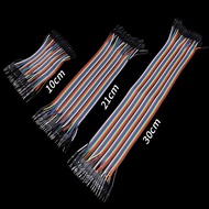 Jumper Wire 40Pins 2.54mm 10/15/21/30/40CM Female To Female, Male To Female, Male To Male Jumper Lin