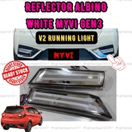 PERODUA MYVI GEN3 REFLECTOR ALBINO WHITE V2