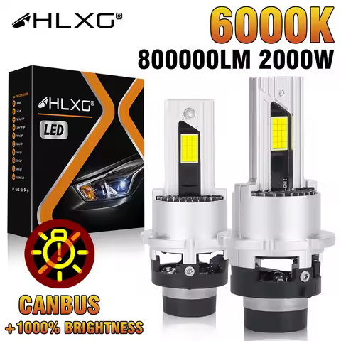 D2S D4S Led Car Headlight Canbus HID D1S D3S D8S D4R Led Xenon Bulbs 1:1 Turbo D1R Led Car Lamp Auto