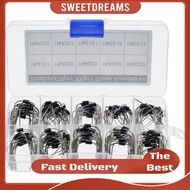 200Pcs Rectifier Diode Assorted Kit 1N5817 1N5818 1N5819 10 Values Diode Assortment Kit with Box 1N4