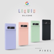 Google Pixel 7a/7/7Pro/6a/6/6Pro/5/5a/4a/4a5g Liquid Silicone Case Candy Colours