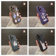 CUSTOM CAT MUGGELO SILICONE SOFTCASE FOR J6+ J7 Prime A8 A9 A12 A15 Y12 Y12S Y15 Y15S 10 11 9C 9T 10