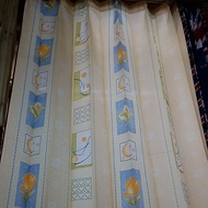 CHEAP FLOWER CURTAINS T180 x 90cm imported material