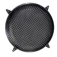 Grill Speaker 15" Inch Tutup Ram Spiker PVC hitam Bulat Kuat Anti Karat Bonus 4 Pengunci Gril