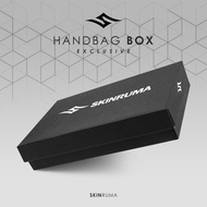 SKINRUMA Cardboard Box Packaging Exclusive Black Handbag / Clutchbag Box / Slingbag Box / Packaging 