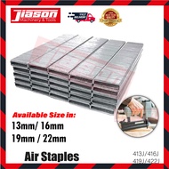413J / 416J / 419J / 422J Air Staples (13mm - 22mm)