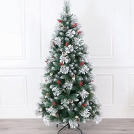 PET Light Christmas Tree Decoration Display Red White Cherry 2202 180cm 210cm 240cm 270cm 6ft 7ft 8f