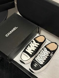 Chanel 香奈兒 爆款半拖鞋 鴛鴦黑白配色半拖