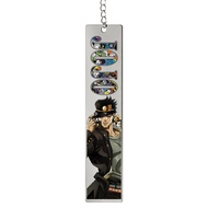 MANNENG | Jotaro Kujo Giorno Giovanna Jonathan Joestar Stainless Steel Bookmark Anime Peripheral