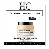 Loreal Professional Absolute Repair Golden Masque 500ml ( For fine & damaged hair )
