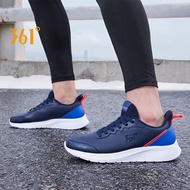 361 Degrees Men Running Shoes Leather Surface Lightweight 672142239