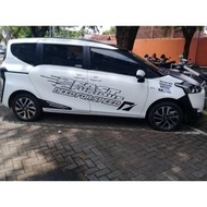 Stiker mobil toyota sienta cutting stiker body mobil sienta