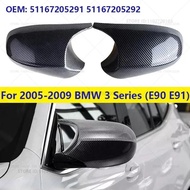 For 2009-2012 BMW 323i 328i 328xi 335d 335i 335xi (E90 E91) Rearview Side Mirror Covers Cap 51167205