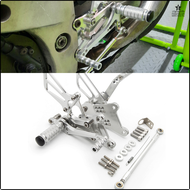 UYyang NC35 RVF400วางเท้าสำหรับฮอนด้า VFR400อะไหล่รองเท้าแตะวางเท้าทำจากอะลูมิเนียมสำหรับรถจักรยานยน