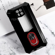 [beigz] For Ulefone Armor 24 Armor24 6.78" 2023 Back Finger Ring Soft TPU Silicone Case On For Ulefo