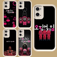 R40 Squid Game Casing for OPPO A57s A36 A77 A77s A96 A57e A57 A76 White