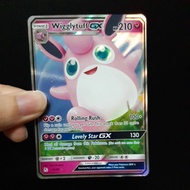 Pokemon Card TCG : Pokemon GX Hidden Fates - Wigglytuff GX 42/68 100% Original Pokemon Card